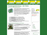tomatengewaechshaus.com Webseite Vorschau