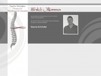 schroedter-osteopathie.de Webseite Vorschau