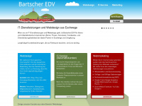 bartscher-edv.de Webseite Vorschau