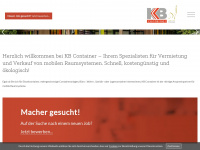 kb-container.de Webseite Vorschau