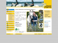 reitschule-pegasus.de Webseite Vorschau