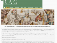 rag-online.org Webseite Vorschau