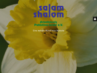 salamshalom-ev.de Webseite Vorschau