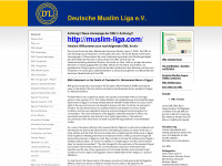 muslim-liga.de Webseite Vorschau