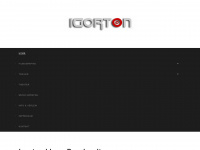 igorton.com Webseite Vorschau