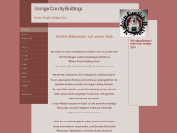 orangecountybulldogs.de Webseite Vorschau