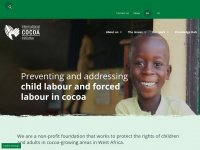cocoainitiative.org Webseite Vorschau