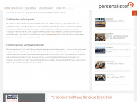 personalisten.com Webseite Vorschau