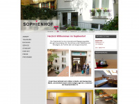 sophienhof-berlin.de Webseite Vorschau