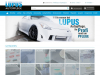 lupus-autopflege.de Webseite Vorschau