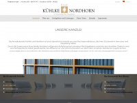 nordhorn-kuehlke.de Webseite Vorschau