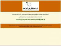 dog-more.de Webseite Vorschau