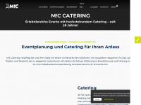 mic-catering.ch Webseite Vorschau