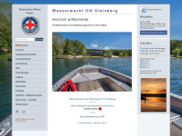 wasserwacht-steinberg.de Webseite Vorschau