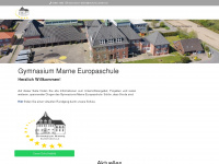 gymnasium-marne.de Webseite Vorschau