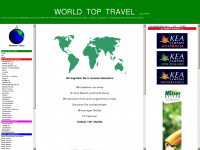 world-top-travel.de Webseite Vorschau
