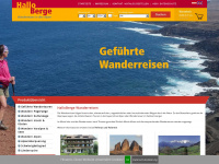 halloberge.info Webseite Vorschau