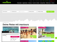max-tours.de Webseite Vorschau