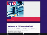 ktc-systemtechnik.de Webseite Vorschau