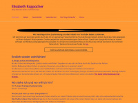 kappacher.at Webseite Vorschau