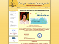 energiezentrum-lebensquelle.at Webseite Vorschau