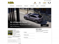 benni.is Webseite Vorschau
