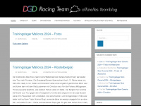 dgd-racing-team.de Webseite Vorschau