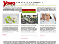 yoko.de Webseite Vorschau