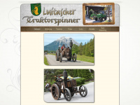 traktorspinner.at Webseite Vorschau