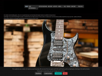 vigierguitars.com Webseite Vorschau