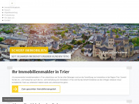 scherf-immobilien.com Webseite Vorschau