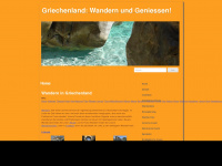 wandern-in-griechenland.ch Webseite Vorschau