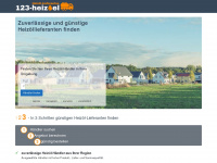 123-heizoel.de Webseite Vorschau