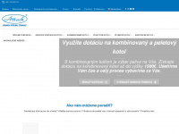attack.sk Webseite Vorschau