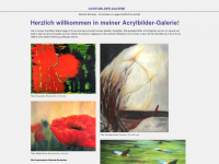 acrylbilder-galerie.de Webseite Vorschau