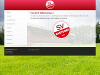 sv-rastdorf.de Webseite Vorschau