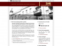shk-immobilien.de Webseite Vorschau
