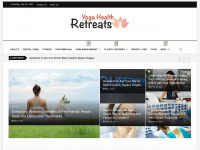 yogahealthretreats.com Webseite Vorschau