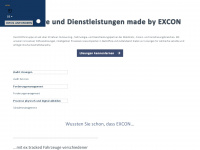 excon.com Webseite Vorschau