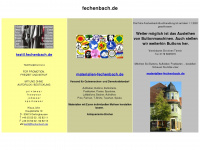 fechenbach.de Webseite Vorschau