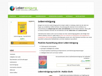 leberreinigung.info Webseite Vorschau