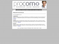 procomo.de Webseite Vorschau