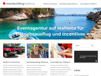 mallorcaincentives.com Webseite Vorschau