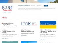 icom-oesterreich.at Webseite Vorschau