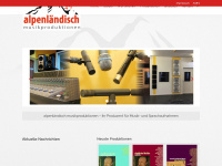 alpenlaendisch.ch Webseite Vorschau