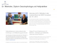 dr-weihofen.de Webseite Vorschau