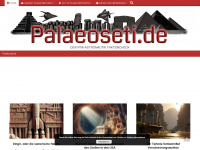 palaeoseti.de Webseite Vorschau