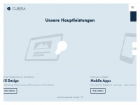 cubera.ch Webseite Vorschau