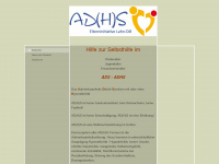 adhs-elterninitiative-lahn-dill.de Webseite Vorschau