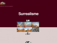 surrealisme.nl Webseite Vorschau